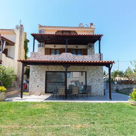 Villa Y Sea View Áfitos Exterior foto